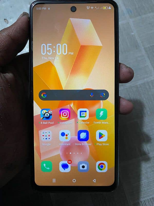 Infinix hot 40i 8+8/ 128 with box urgent sail 10/10 condition 5