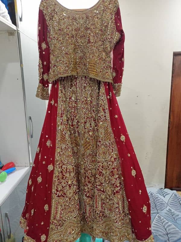 Bridal dress | wedding dress | bridal lehnga | bridal maxi for sale 3