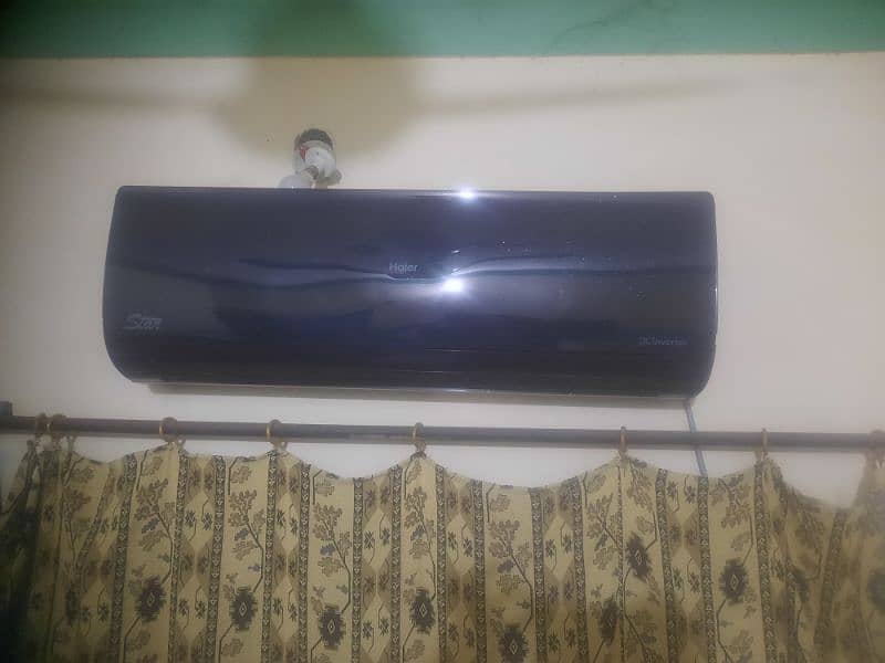 Haier 1.5 ton Inverter Ac pearl Black 0