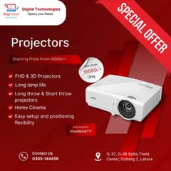 Multimedia Projectors home theater ViewSonic Epson Canon used and new