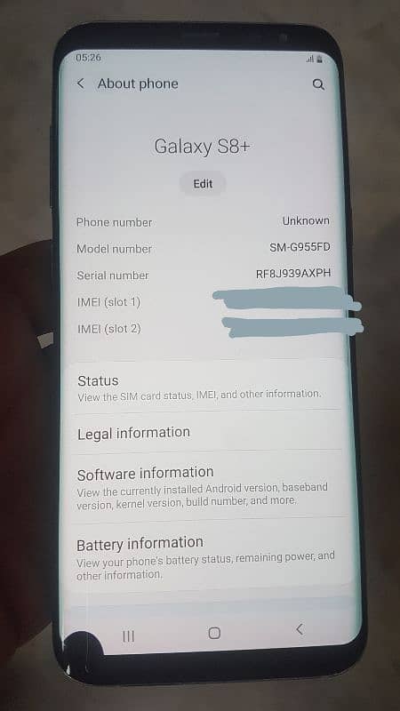 S8 Plus  (Duos)  Official Approved 1