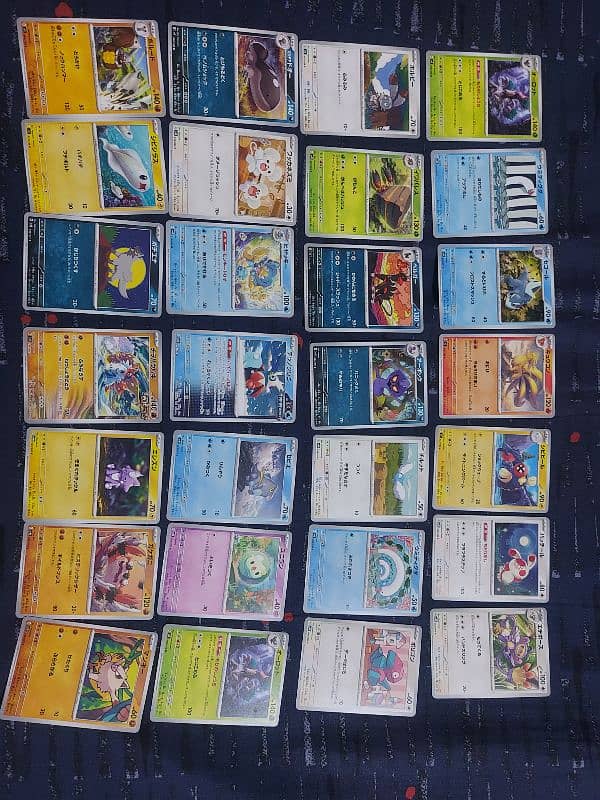 Original Japanese Pokemon Cards each piece 12