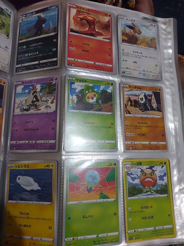 Original Japanese Pokemon Cards each piece 17