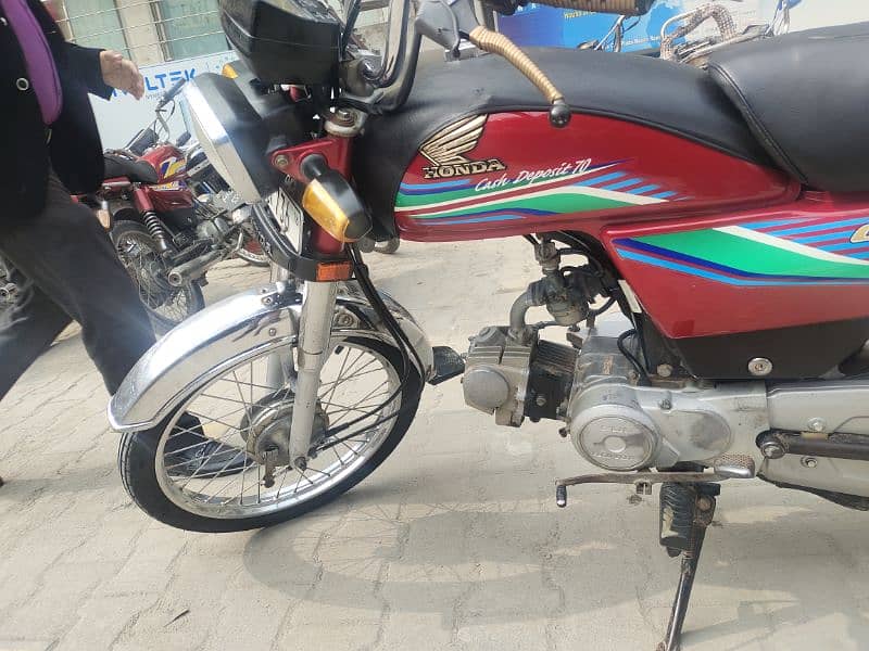 Honda CD70 model 2017 Registered 2016 2