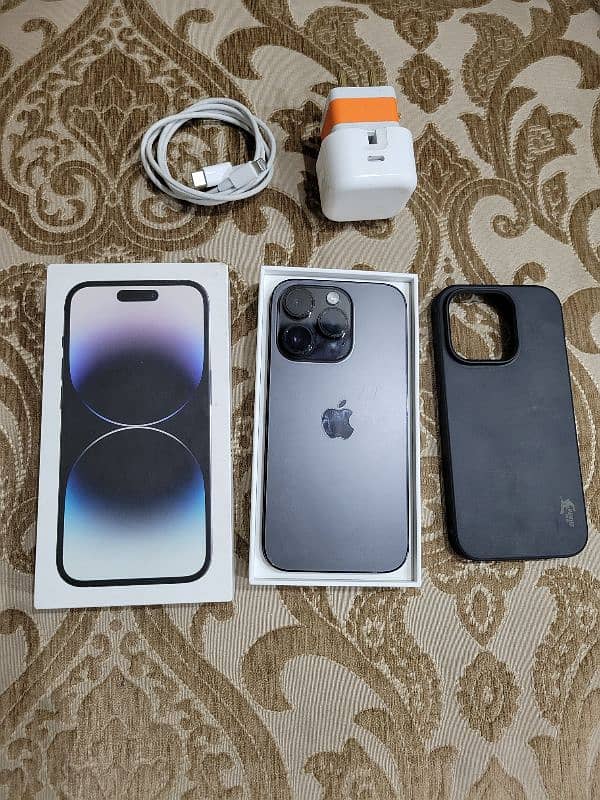 iphone 14 pro  256  gb  PTA 0