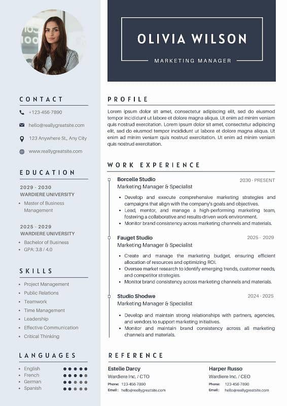 Create Professional Resume 5