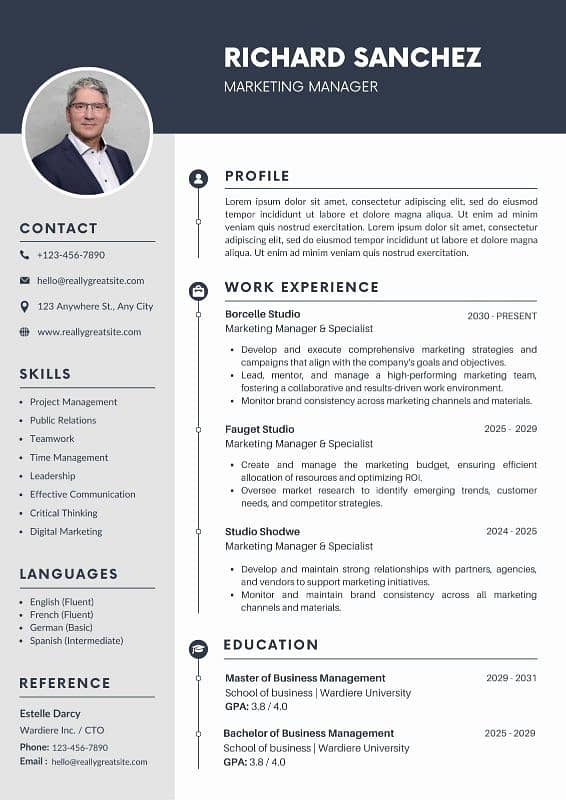 Create Professional Resume 7