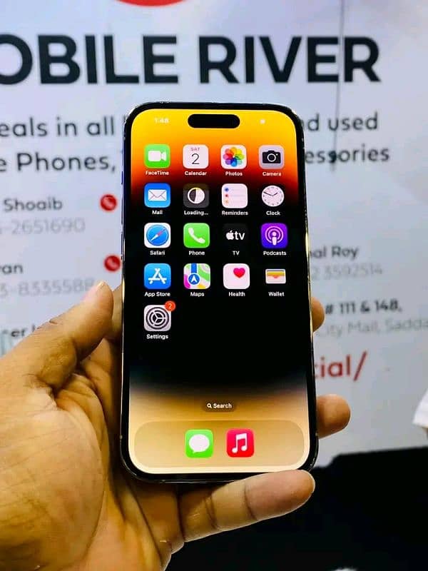 iPhone 14 Pro jv 256 gb 03256055551 my whatsapp number 0