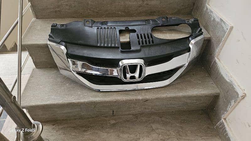 honda city 2016 model front grill chrome with monogram 0