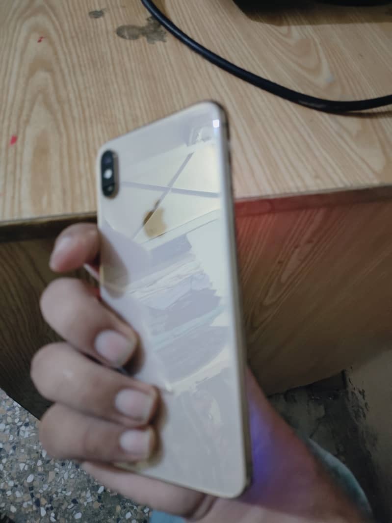 iphone XS Max 256gb non pta gold color 0