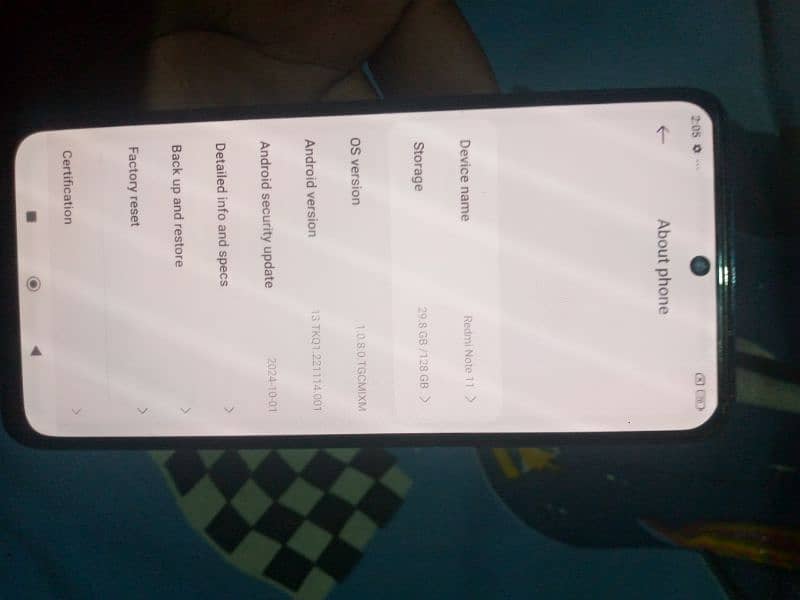 Redmi note 11 All ok real add 8