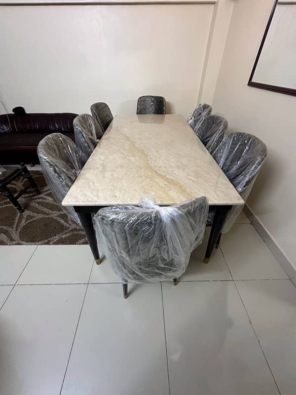 Dinning Table With Sofa Chairs 0