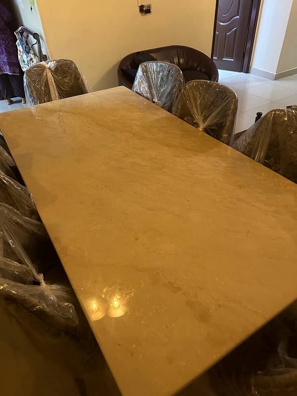 Dinning Table With Sofa Chairs 12