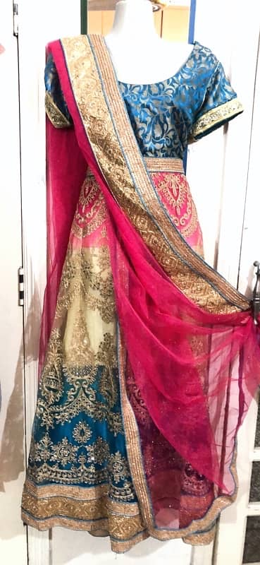 lengha choli with dupatta 0