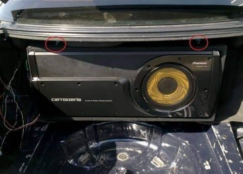 Pioneer Carrozzeria Active Subwoofer 500 watts 1