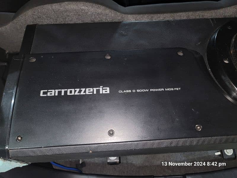 Pioneer Carrozzeria Active Subwoofer 500 watts 9