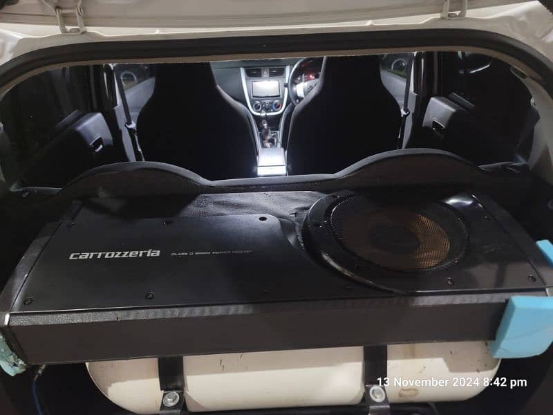 Pioneer Carrozzeria Active Subwoofer 500 watts 12