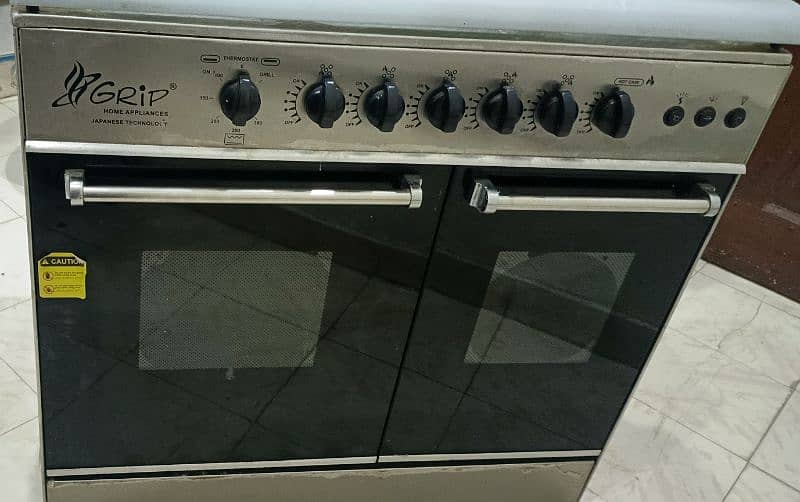 Grip Five Burner Cooking Range 0