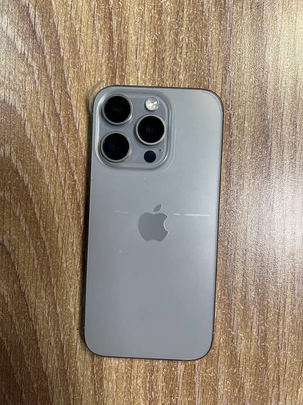 IPhone 15 pro 256 GB PTA Approved 1