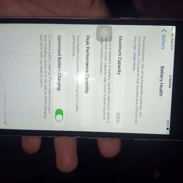 I phone 6splus non pta 32 GB battery healt 100 4