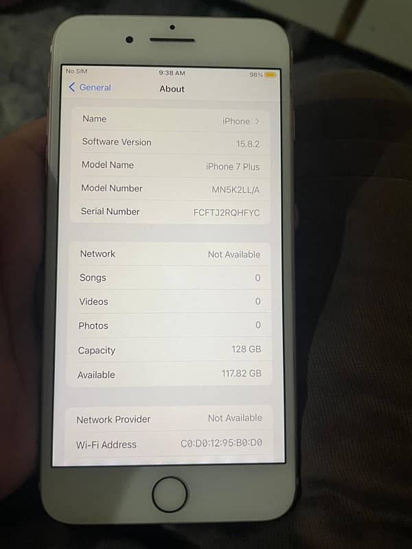 i phone 7plus 128gb pta apord for sale 1