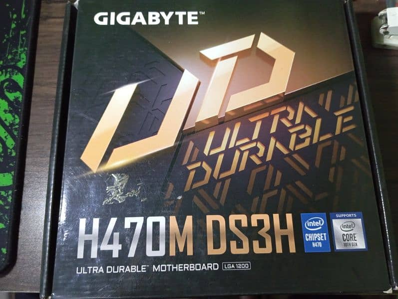 Gigabyte H470M DS3H intel 10th generation LGA 1200 0