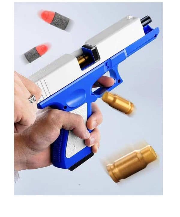 toy Glock gun with nerf bullets 0