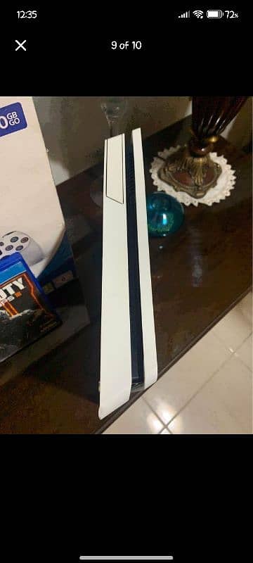 PS4 slim glacier white 7