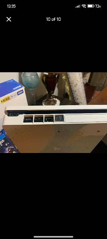 PS4 slim glacier white 8