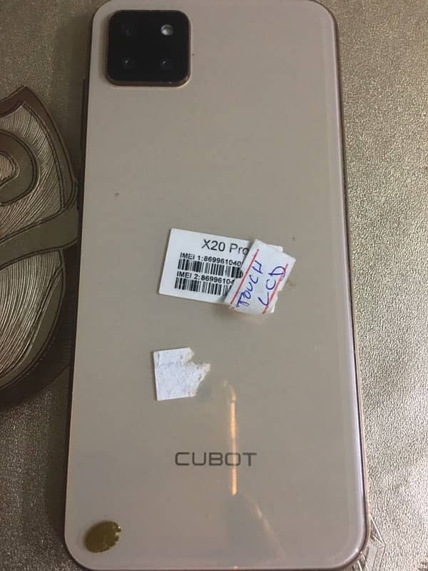 cubot x20 pro faulty lcd 1