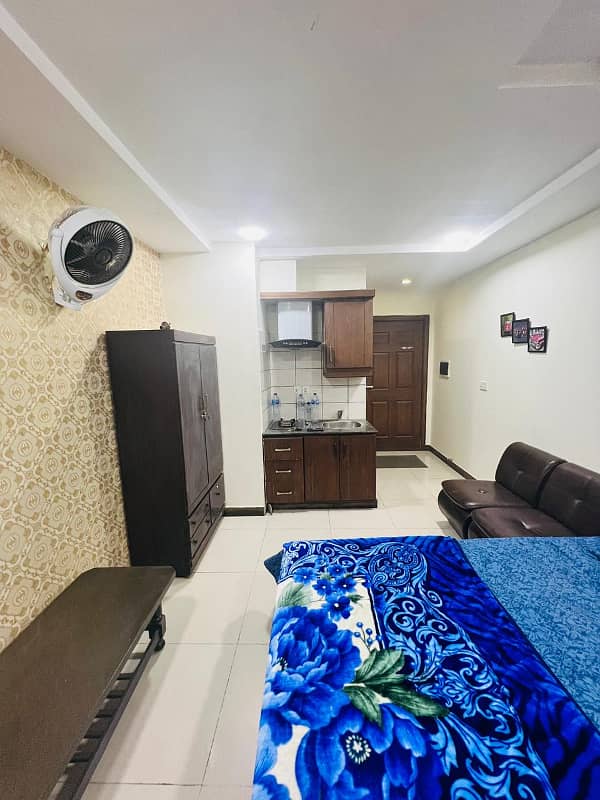 Studio apartment available for rent in civic center phase 4 bahira town Rawalpindi 0