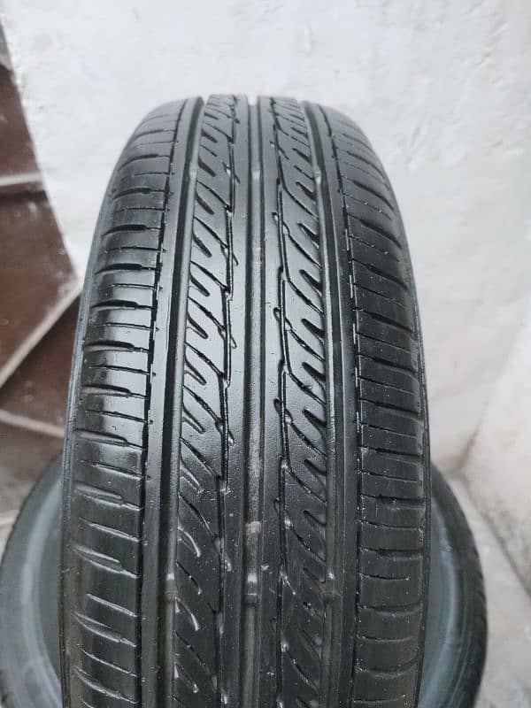 155/65R13 Japani Tyres 4 Tyres Set in 80% Condition 2