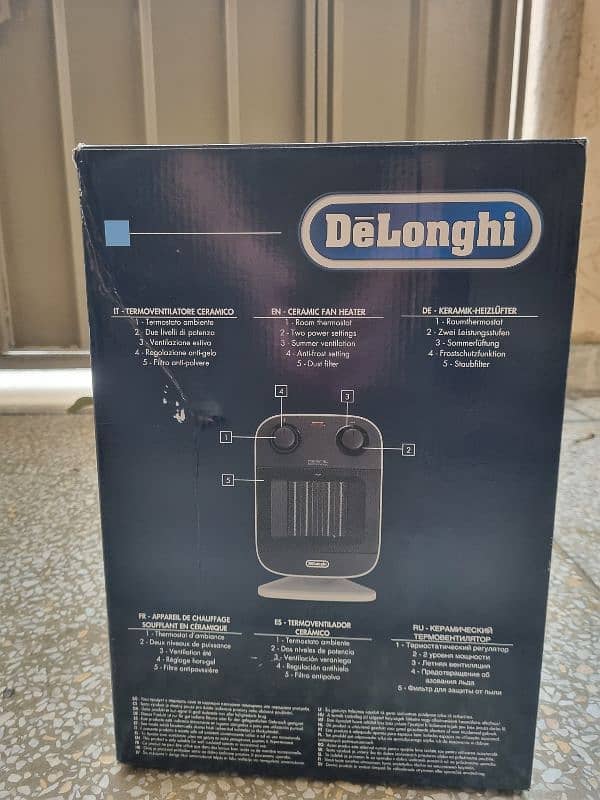 Italian Delonghai fan heater 0