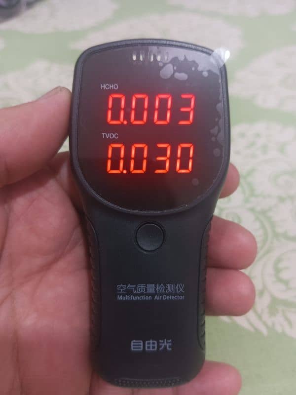 AQI Monitor for home outdoor SMOG HCHO TVOC Air Quality Tester 1