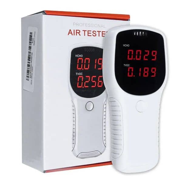 AQI Monitor for home outdoor SMOG HCHO TVOC Air Quality Tester 3