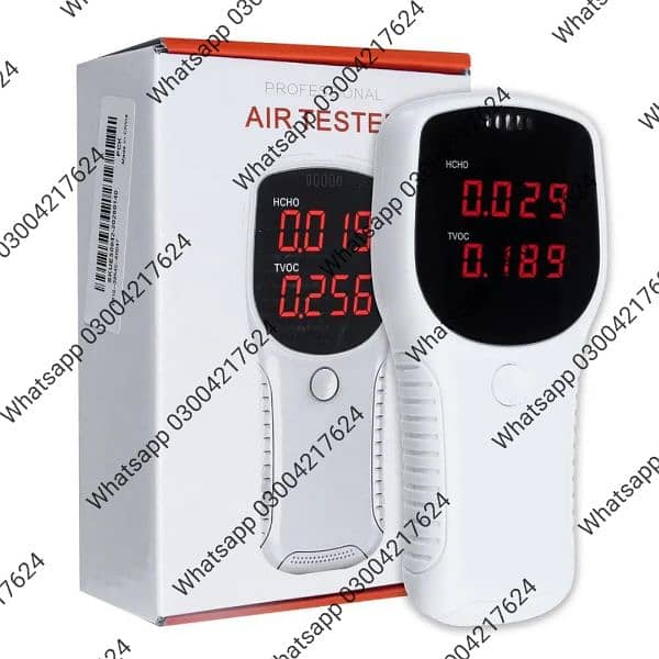 AQI Monitor for home outdoor SMOG HCHO TVOC Air Quality Tester 4