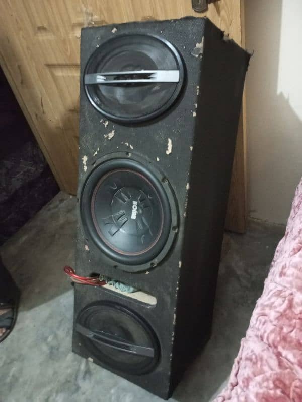 Amplifier with speakers complete sound system for car 1