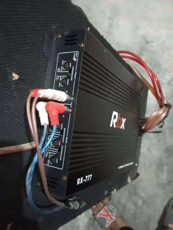 Amplifier with speakers complete sound system for car 4