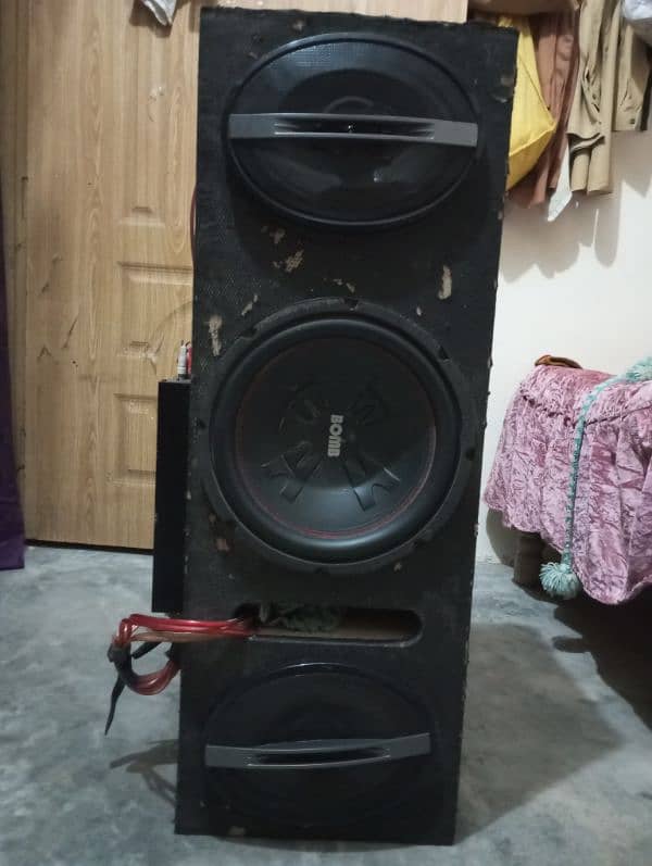 Amplifier with speakers complete sound system for car 7