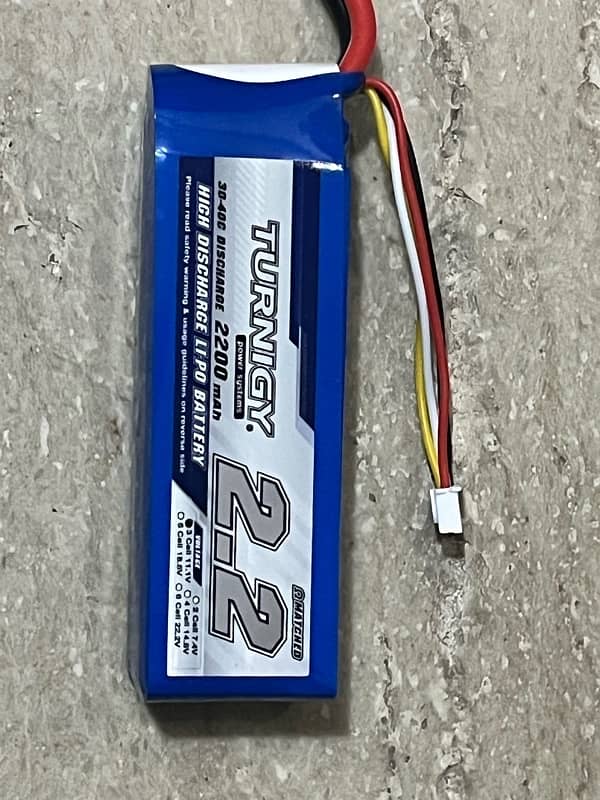 Turnigy 3S 2200mah 30C Lipo Battery 0