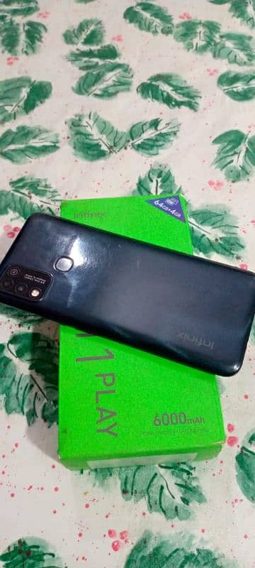 Infinix Hot 11 Play, 4gb ram 64gb rom with Complete Box 1