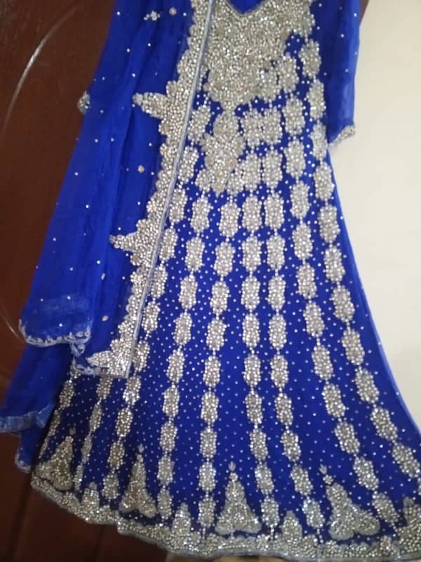 bridal Maxi Royal Blue Color 0