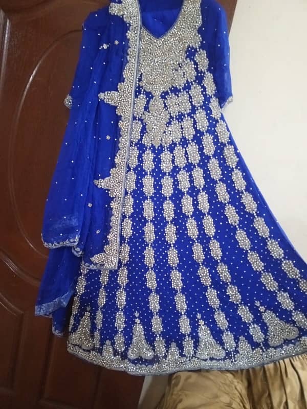 bridal Maxi Royal Blue Color 2