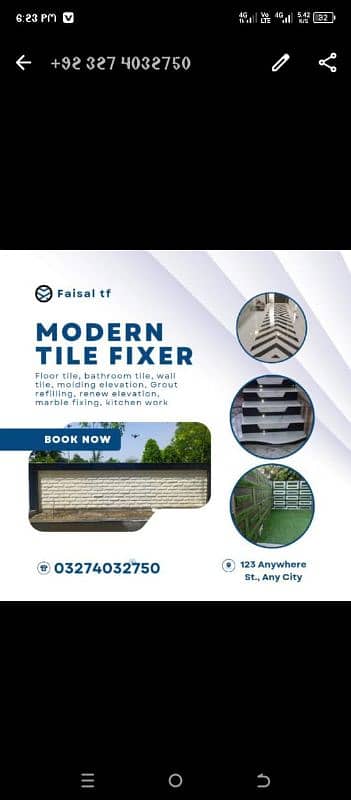 Modern tile fixer , tile fixing All service available 0