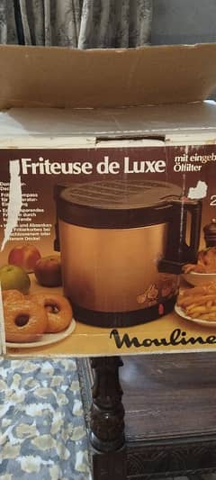 Molinax deep fryer (made in France).