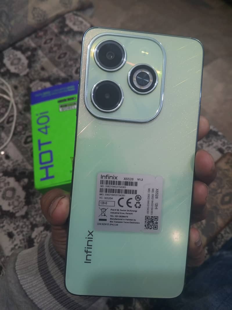 Infinix Hot 40i with 5 Months wranty 2