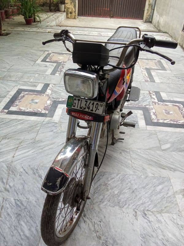 Road Prince 70cc Bike For Sale 3