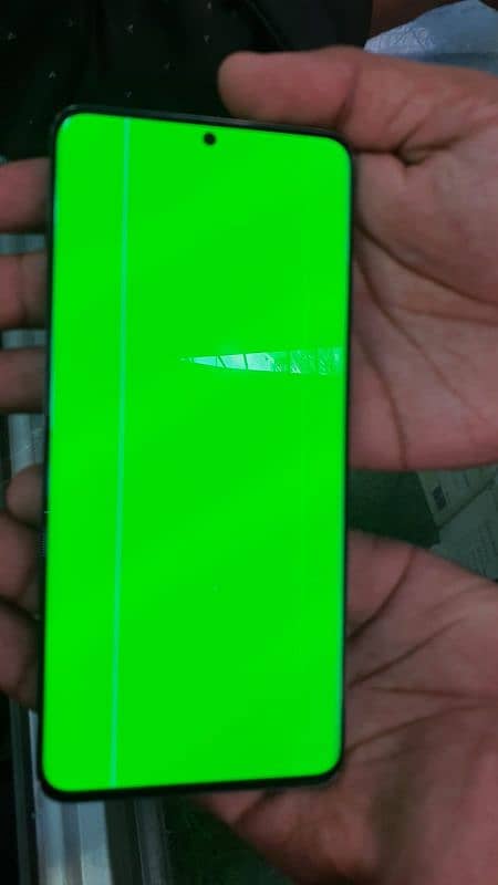 Samsung galaxy s20 plus screen display panel with 2 lines 1