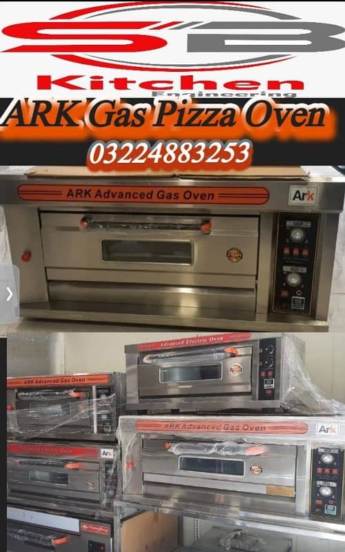 Pizza Oven Hot plate Grill Dough Mixer sharwama counter Fryer Fastfood 0