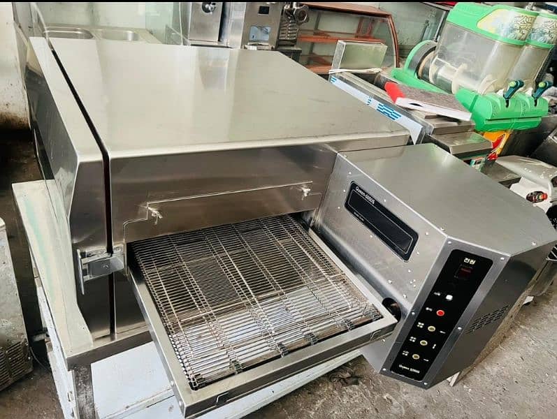 Pizza Oven Hot plate Grill Dough Mixer sharwama counter Fryer Fastfood 8